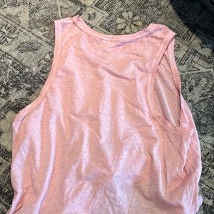 Pink girls tank top